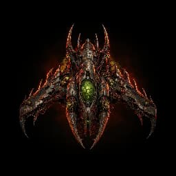 Scourge Fighter pixel art asset